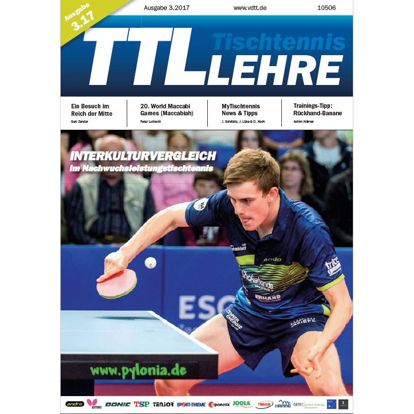 VDTT-Zeitschrift Tischtennislehre - Ausgabe: 2017-03