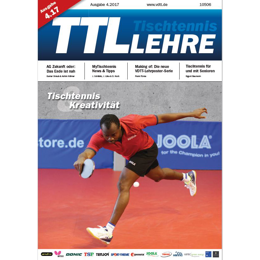 VDTT-Zeitschrift Tischtennislehre - Ausgabe: 2017-04
